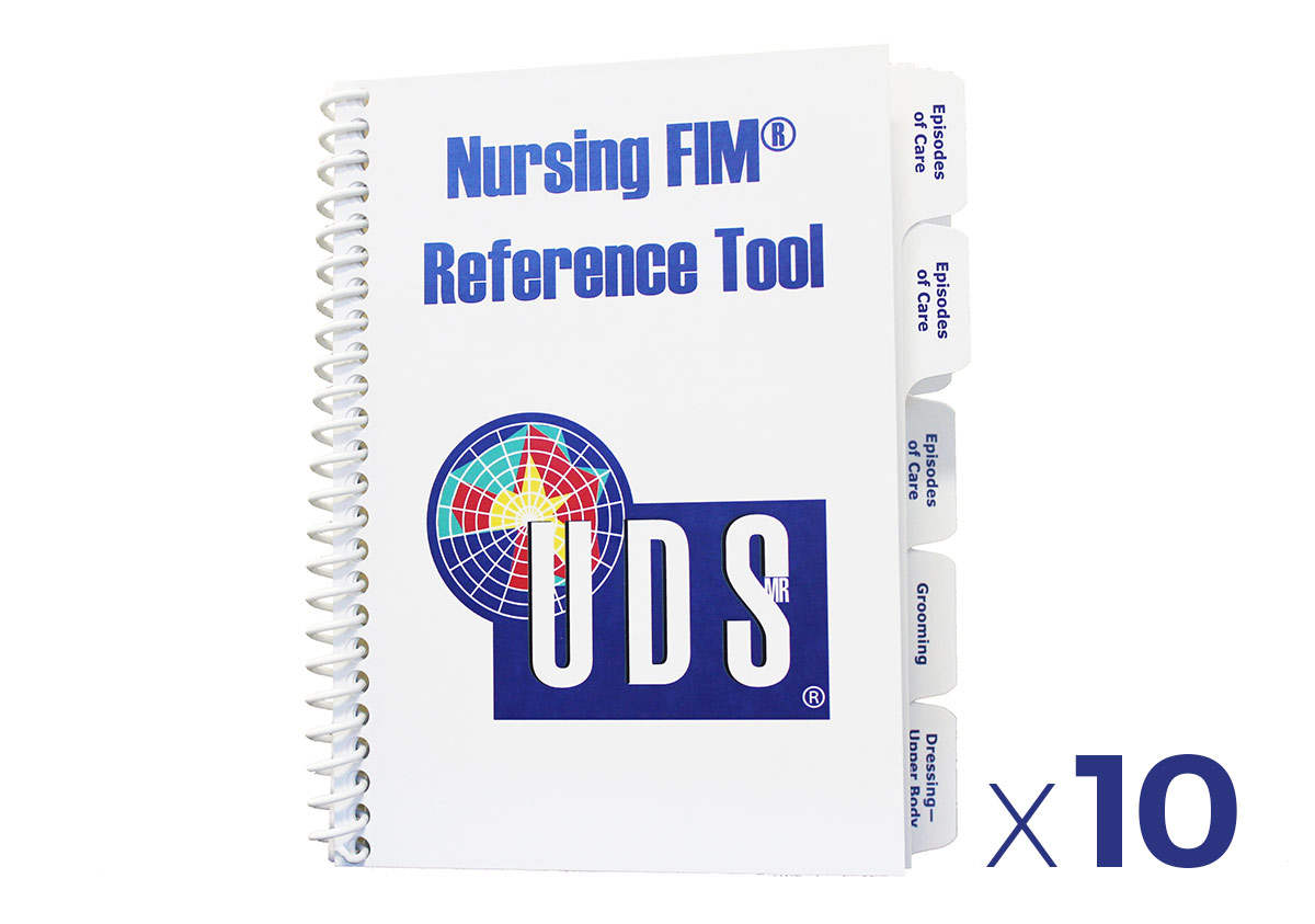 UDSMR® Nursing FIM® Reference Tool Pack of 10